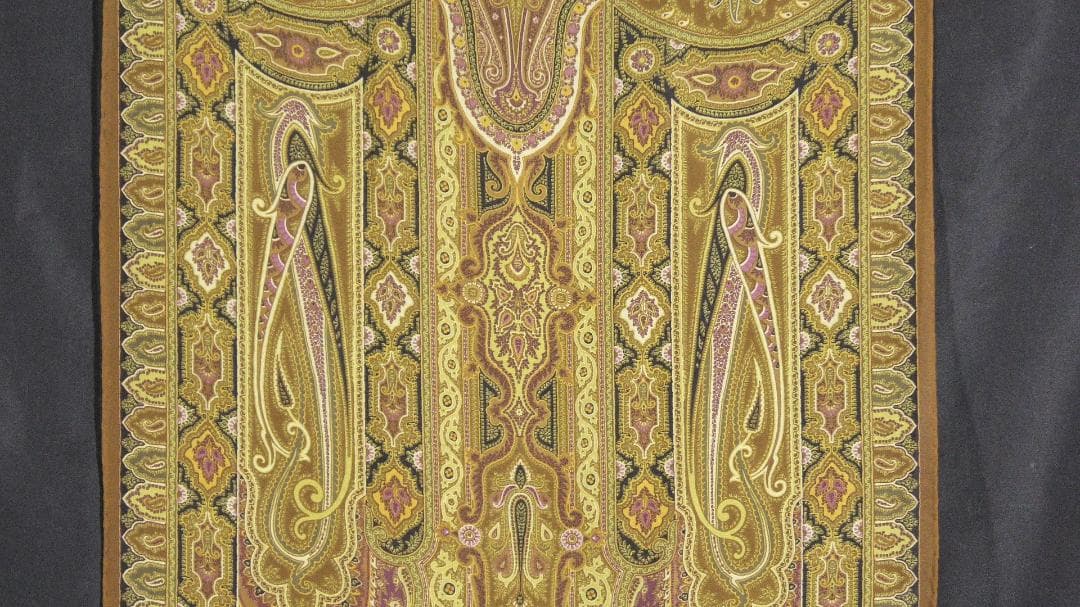 極美品　ETRO エトロ　大判ストール　スカーフ　シルク100％　 D539