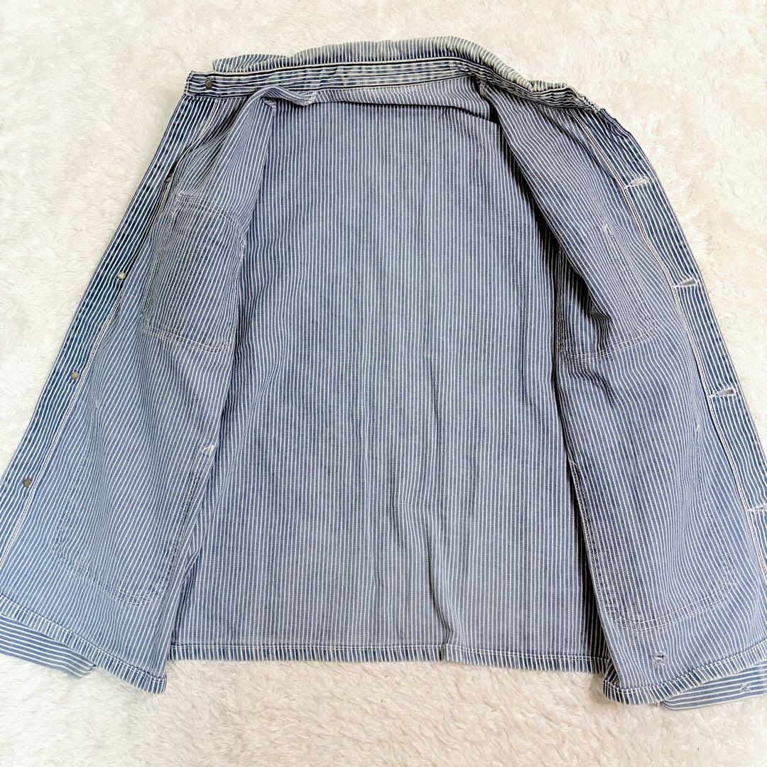 希少　POINTER BRAND ヒッコリー カバーオール 90s USA製