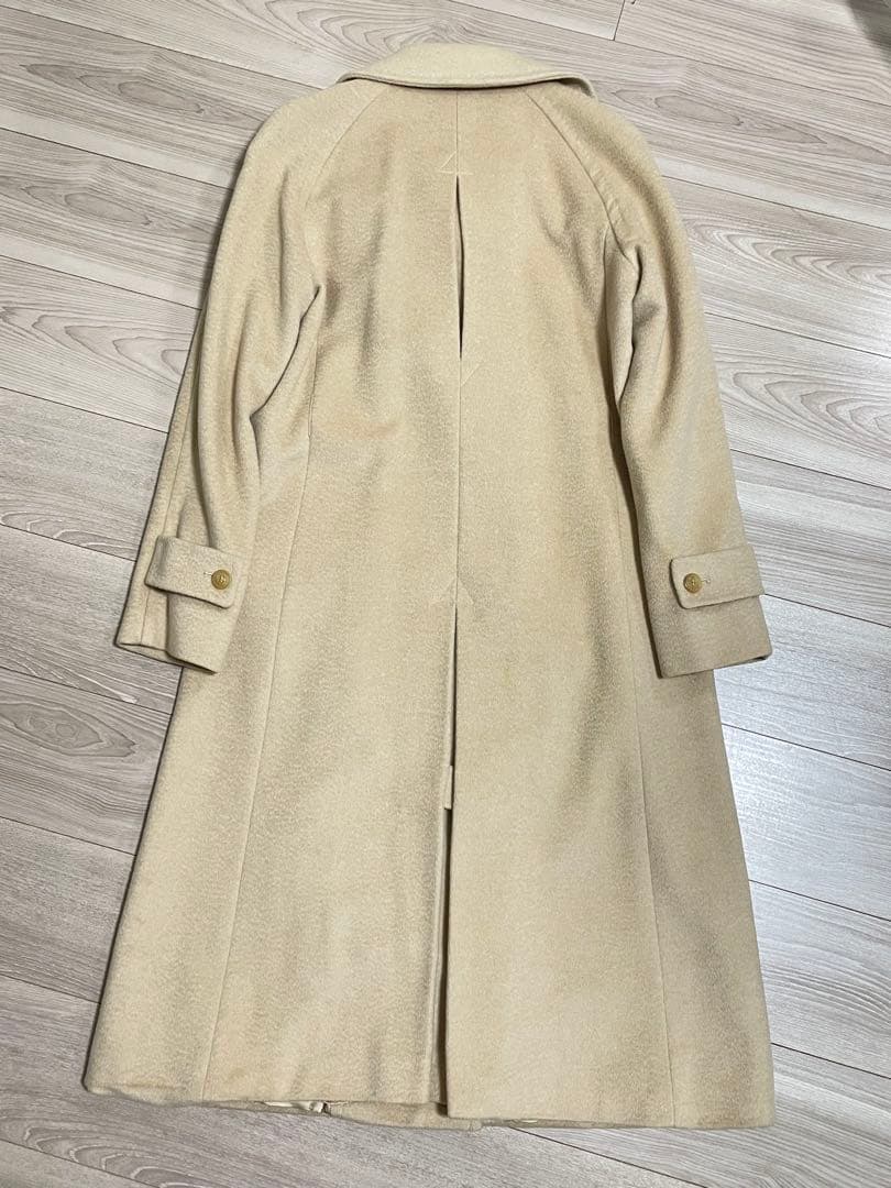 シミあり マックスマーラ MAX MARA キャメルヘア コート 42