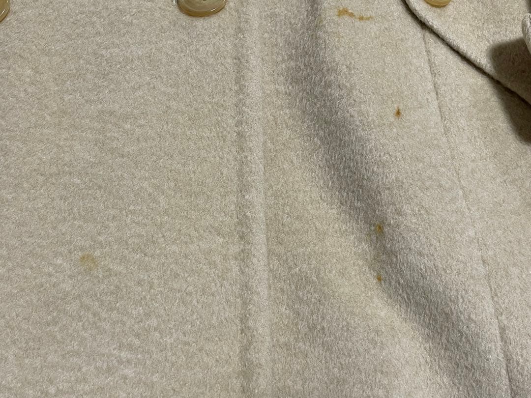 シミあり マックスマーラ MAX MARA キャメルヘア コート 42