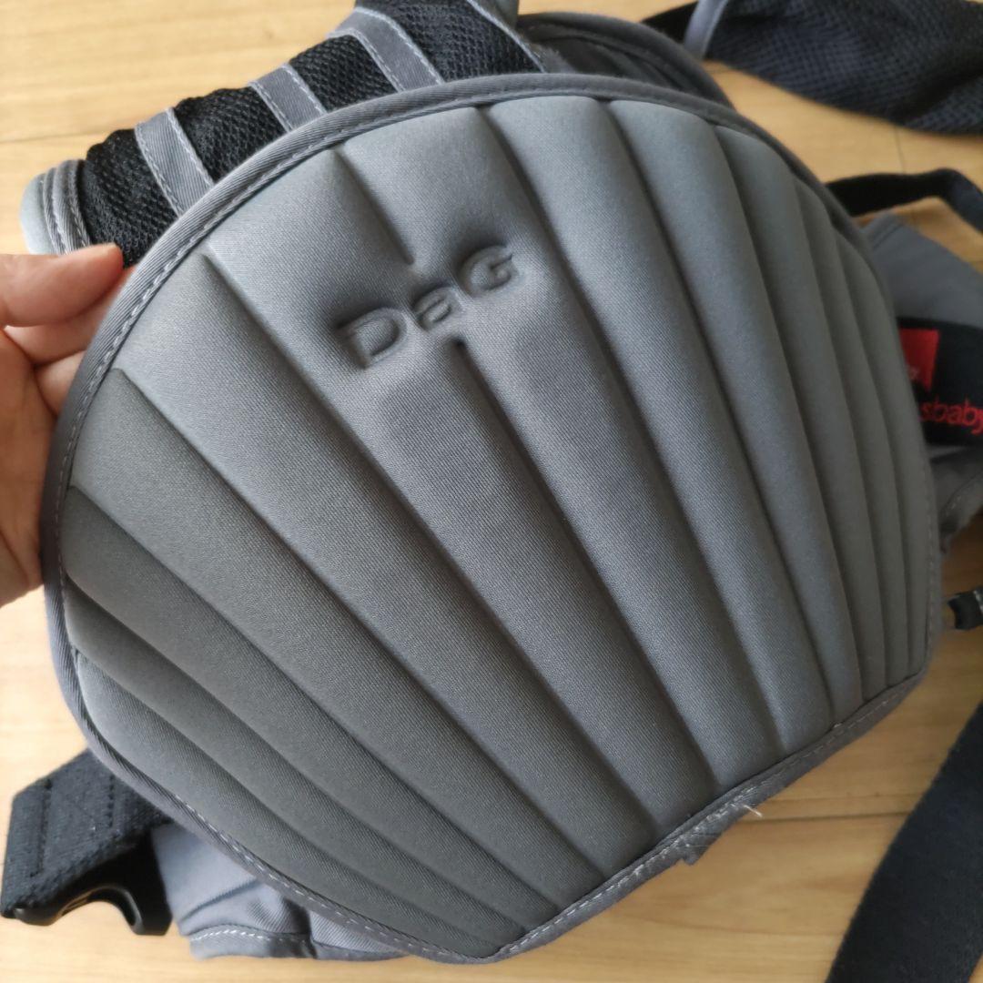 美品　ダッグワンプラス dag1 plus グレー ショルダー付ヒップシート