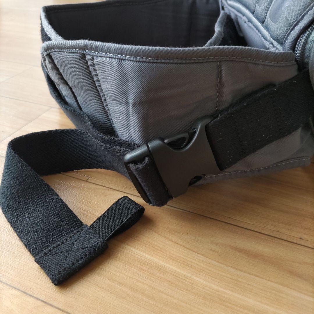 美品　ダッグワンプラス dag1 plus グレー ショルダー付ヒップシート