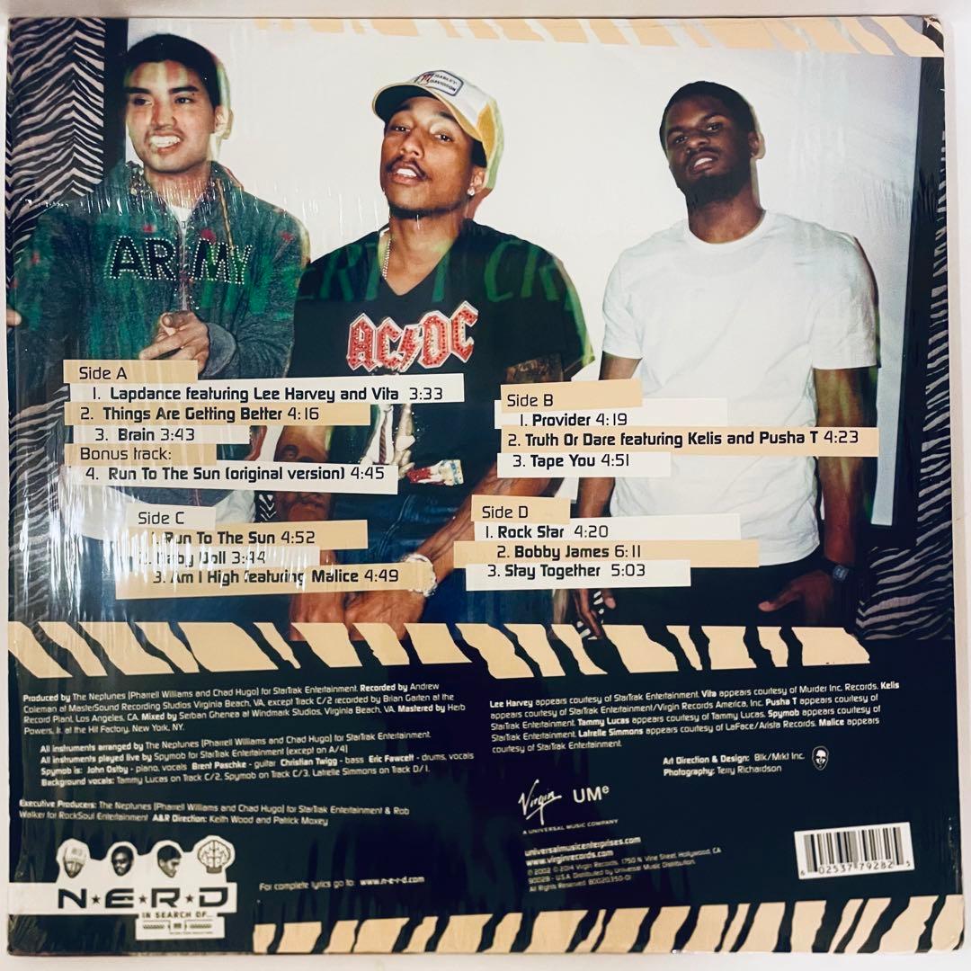 IN SEARCH OF　N.E.R.D　LP　Pharrell　限定盤