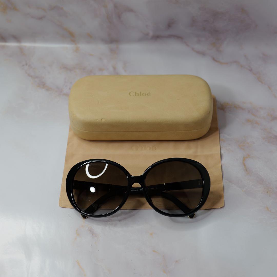 Chloe クロエ オーバル Y2K モード サングラス ケース付き