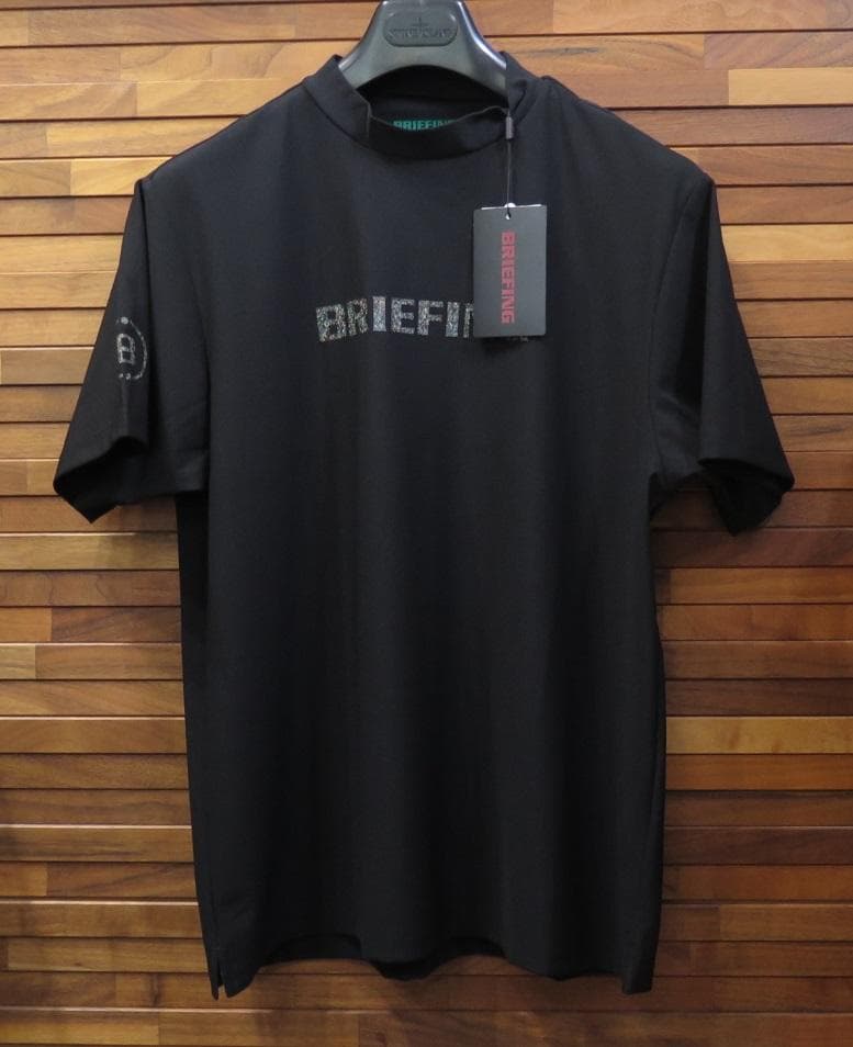 ⓂBRIEFING GOLFブリーフィングゴルフEARTHハイネックRFシャツ黒
