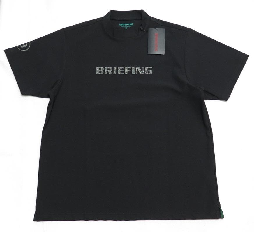 ⓂBRIEFING GOLFブリーフィングゴルフEARTHハイネックRFシャツ黒