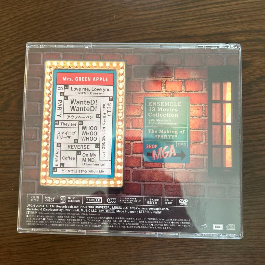 邦楽 Mrs. GREEN APPLE ENSEMBLE CD DVD