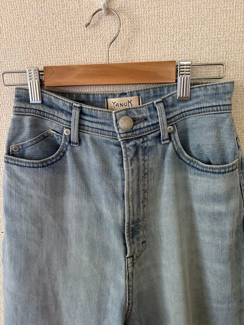 【美品】ヤヌークYANUK JOAN 22インチ　FVS ルーズストレート
