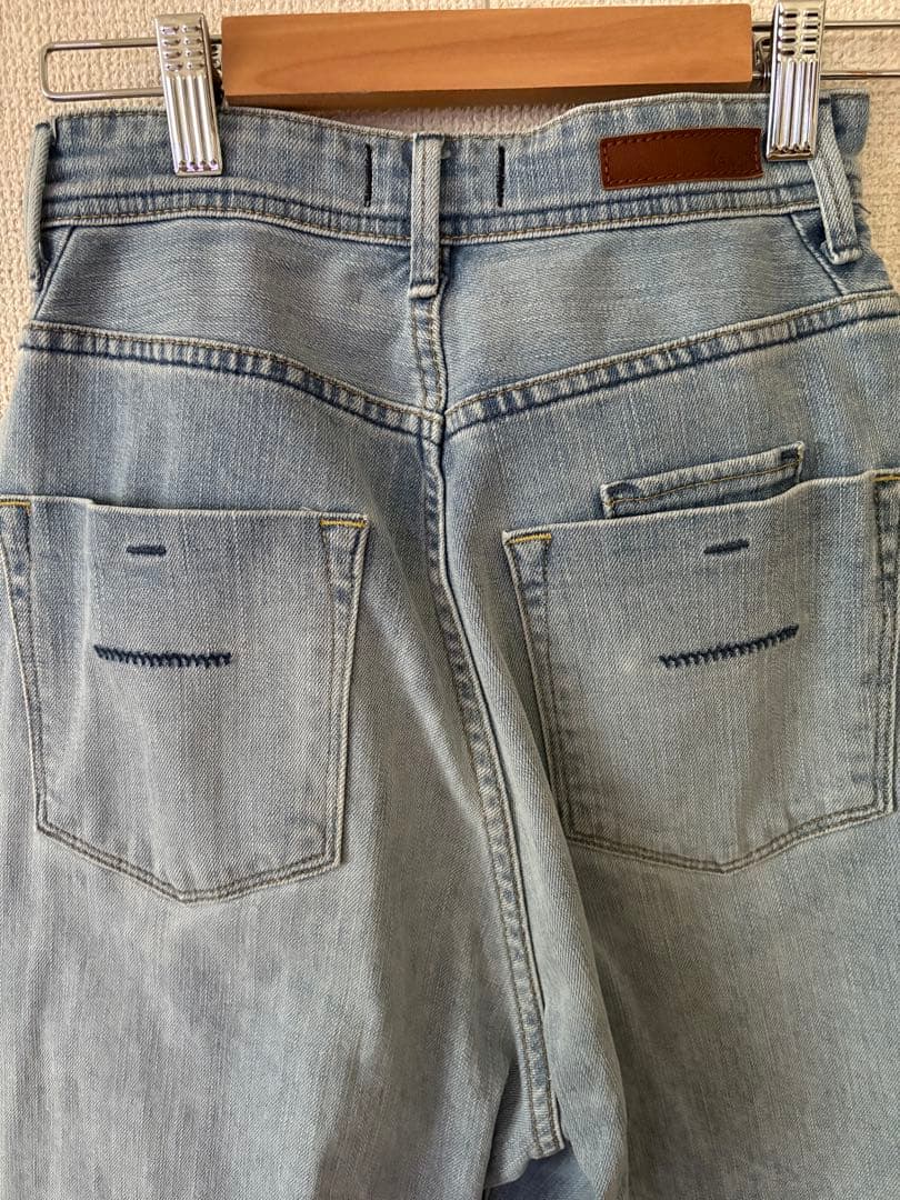 【美品】ヤヌークYANUK JOAN 22インチ　FVS ルーズストレート