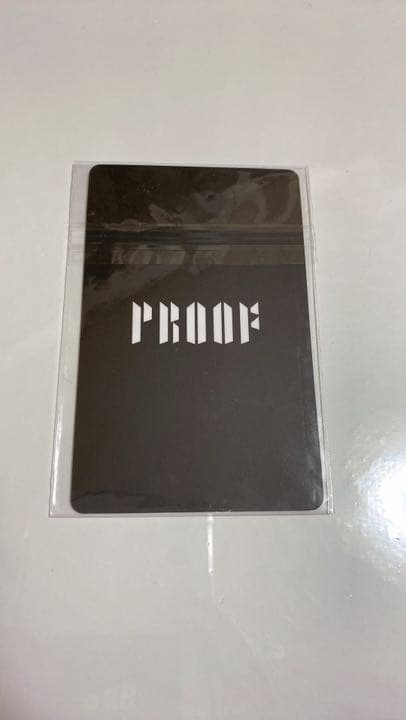 BTS  PROOF JPFC特典　ホログラム　トレカ　ジョングク