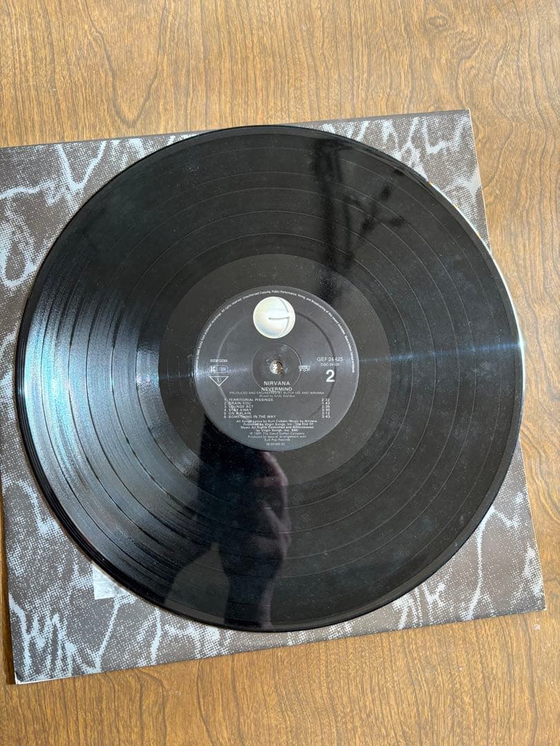 NIRVANA NEVERMIND レコード　1991年製　ホーランド製