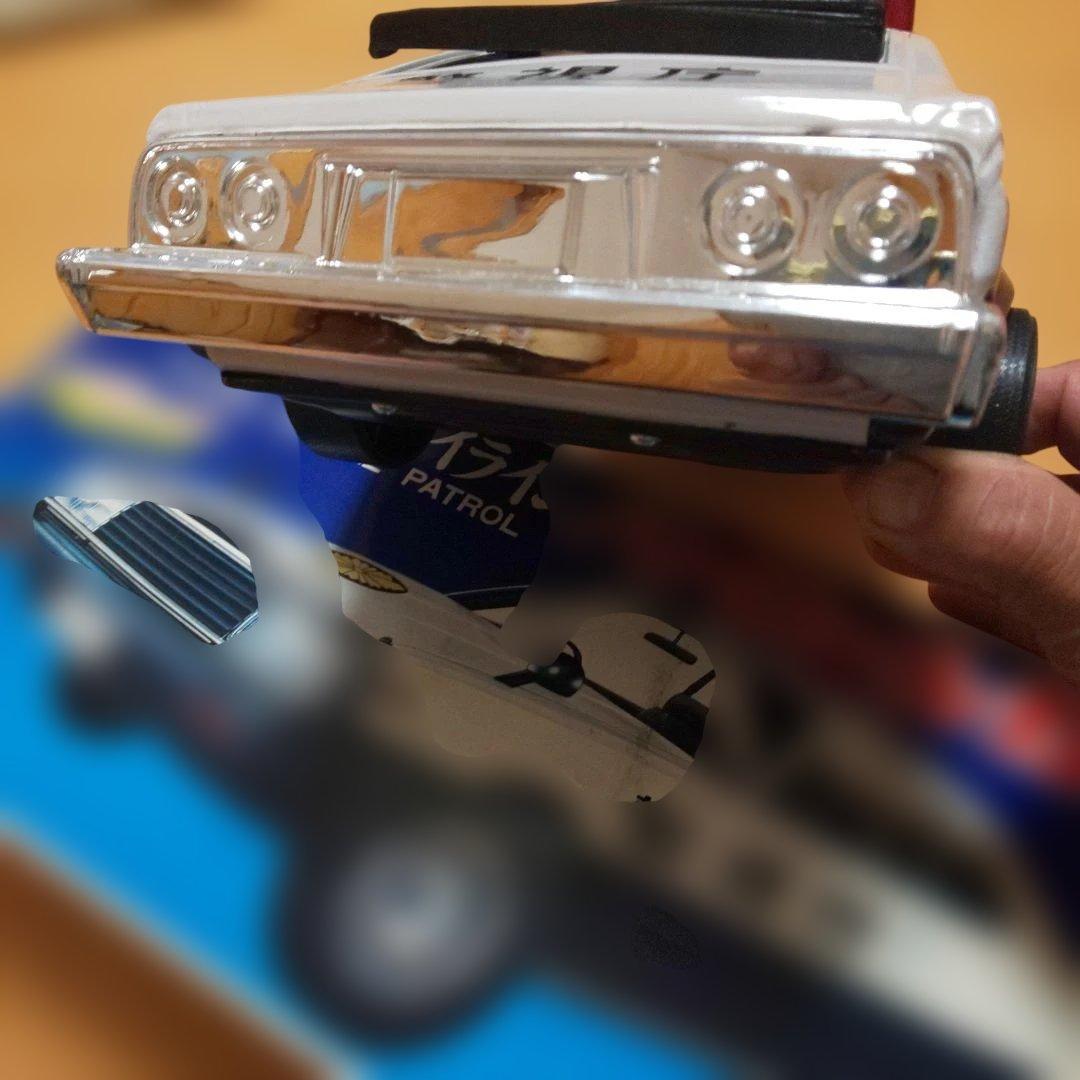 イチコーのスカイラインジャパン パトロールカー (ジャンク品)