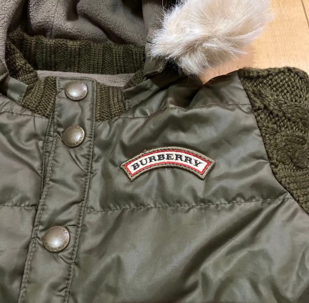 BURBERRY フード付きコート