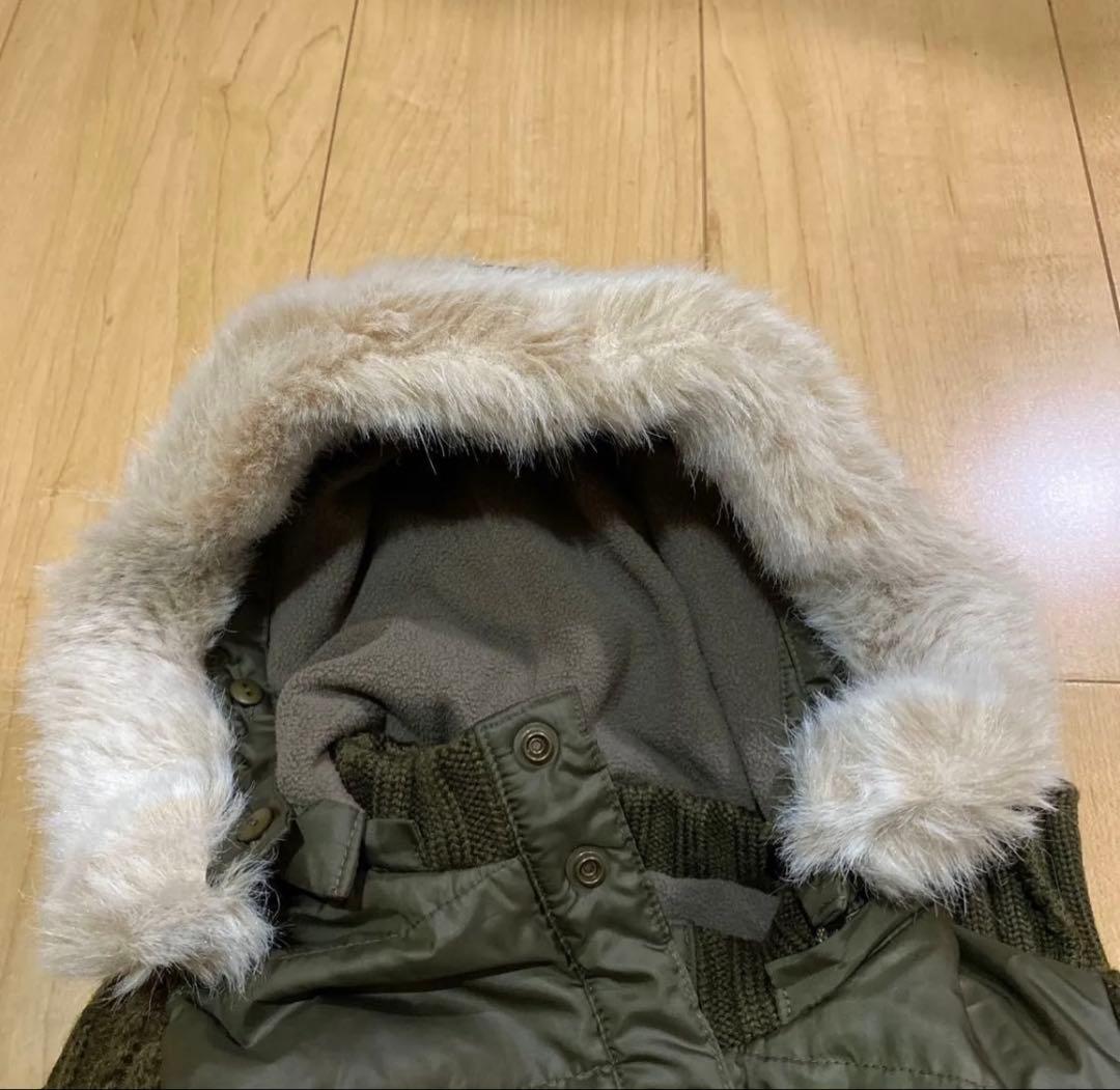 BURBERRY フード付きコート