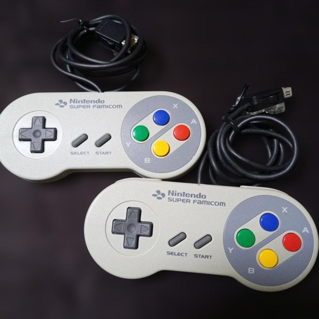 ニンテンドークラシックミニ スーパーファミコン コントローラ ケーブルセット