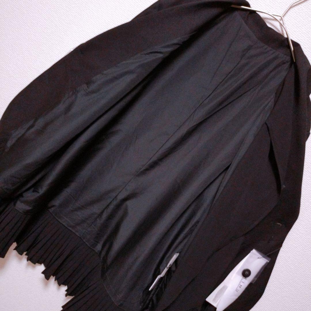 ✨️新品✨️antiquaアンティカ プリーツジャケット ブラック F
