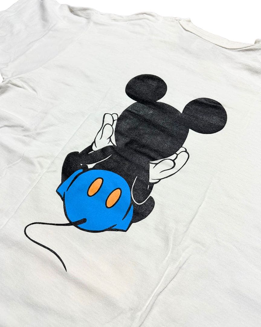 お*中様 90s Disney Mickey Mouse Vintage T ア