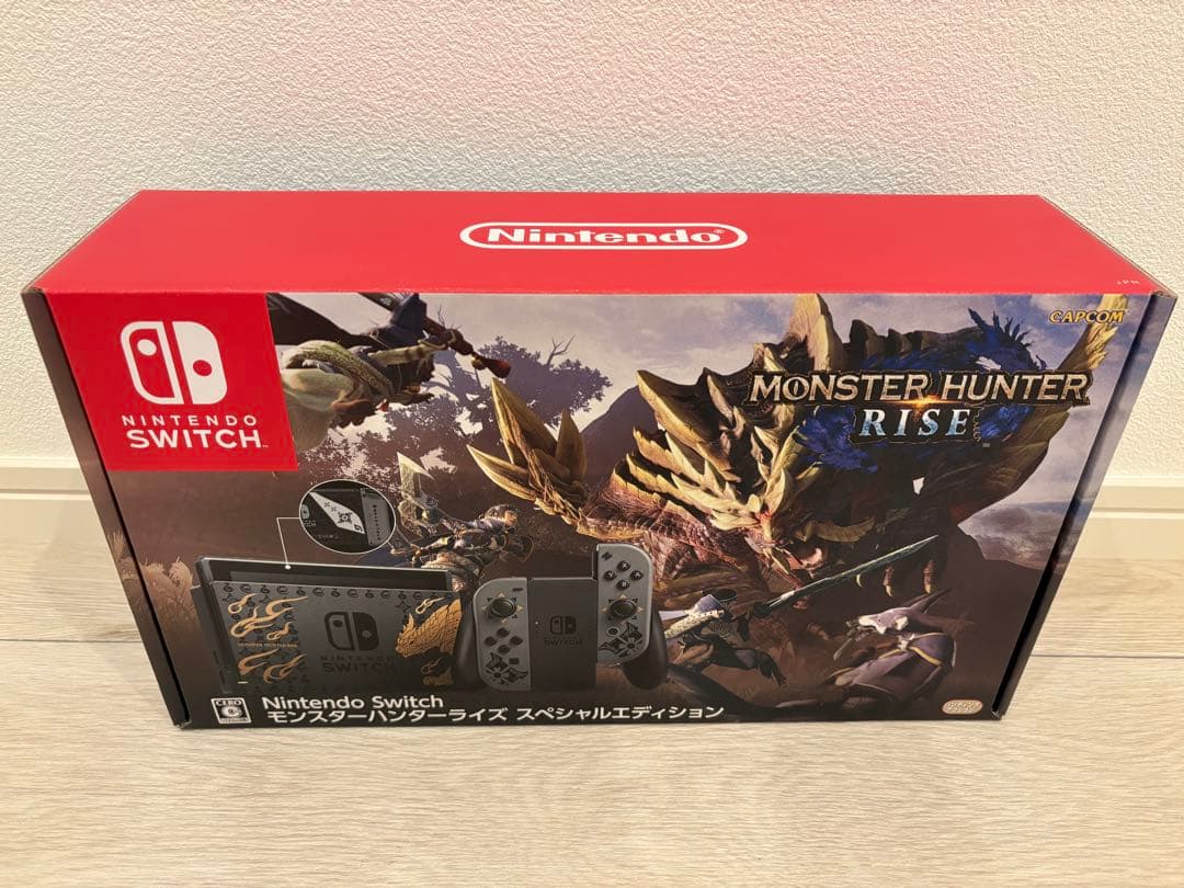 Nintendo Switch 本体 モンスターハンターライズ特別版（中古）