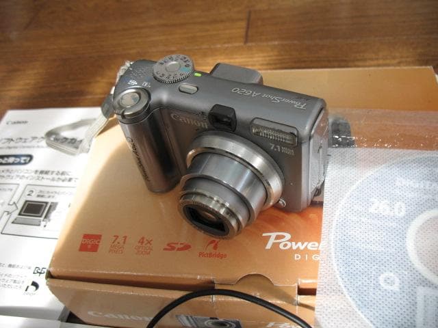 キヤノン PowerShot パワーショット A620 710万画素 デジカメ