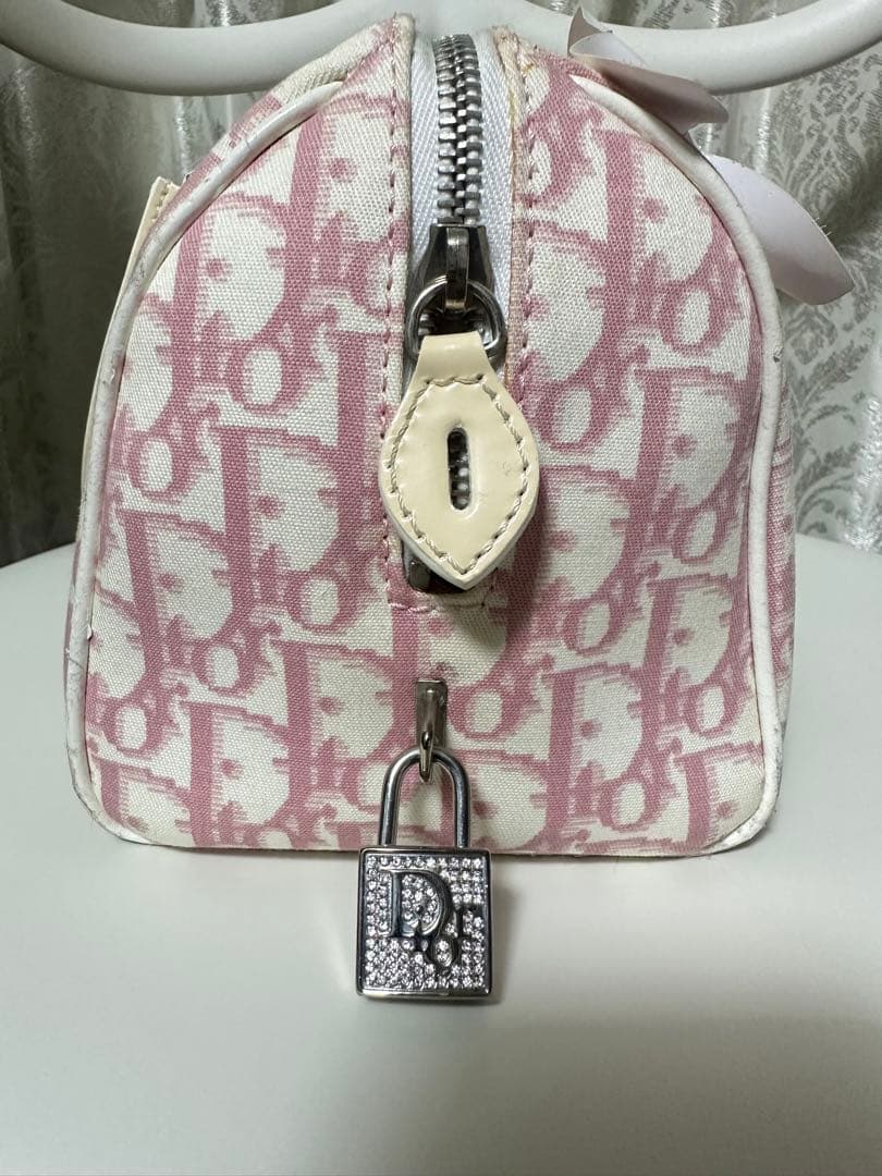 Dior ディオール トロッター フラワーボストン バッグ