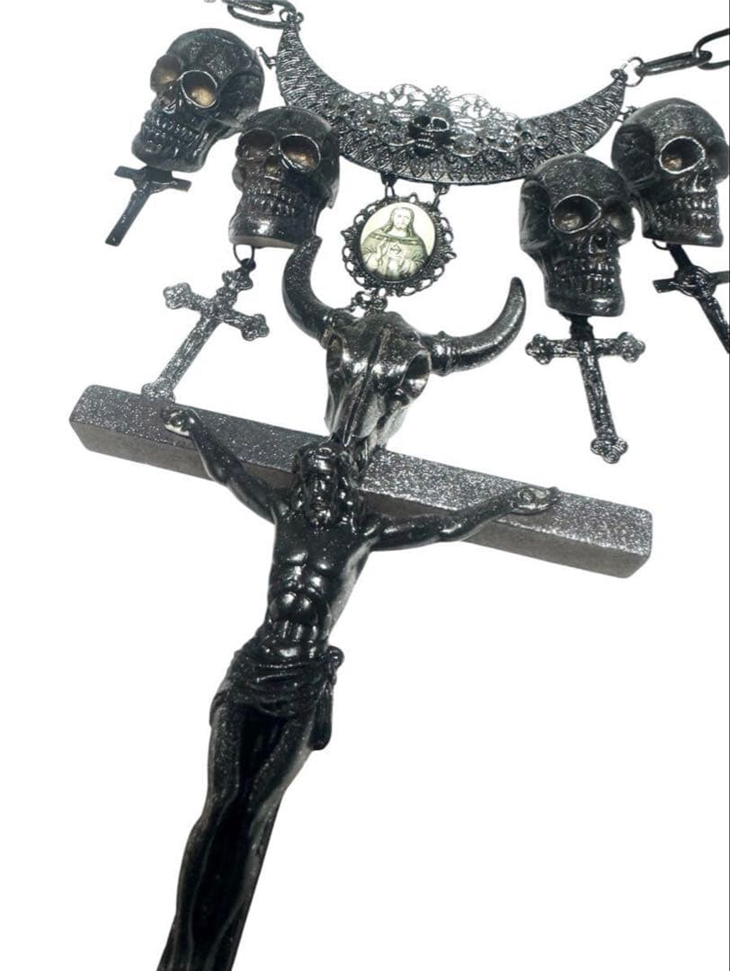 アクセサリー Jean Paul GAULTIER skull cross necklace