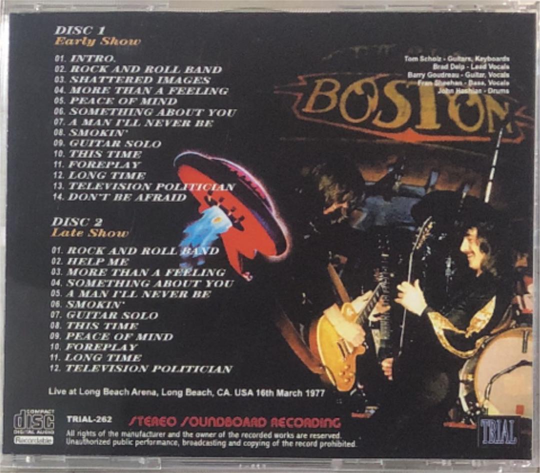 洋楽 Boston/ Western Legacy/ Long Beach 1977