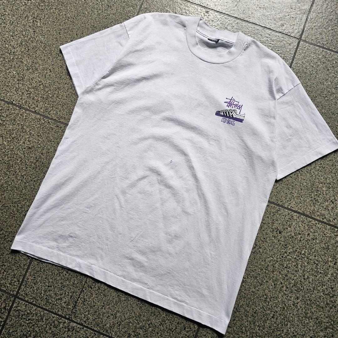 80s stussy OLD SKOOL FLAVOR © XL