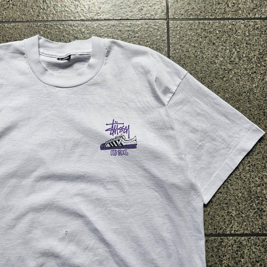 80s stussy OLD SKOOL FLAVOR © XL