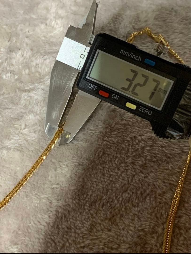 K18 12面トリプル 喜平ネックレス