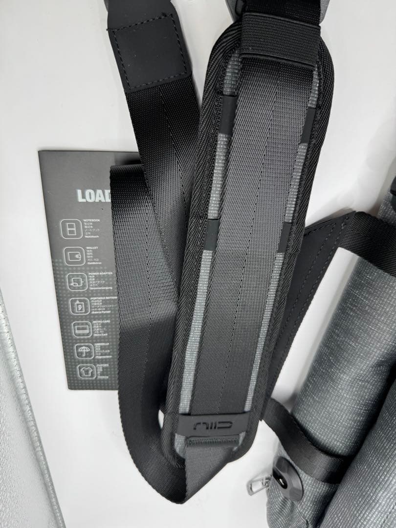 新品✨NIID CACHE LITE グレー　スリングバッグ