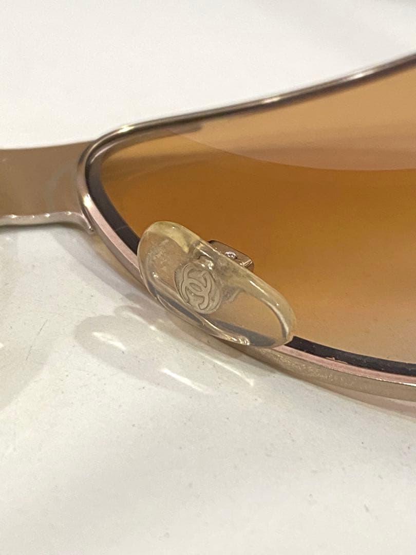CHANEL シャネル サングラス 4153 ブラウン系 ケース付き