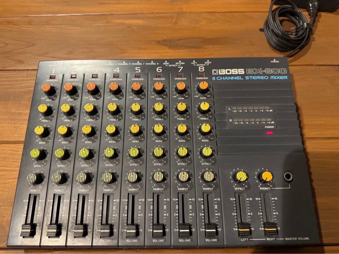 BOSS BX-800 8チャンネルアナログミキサー