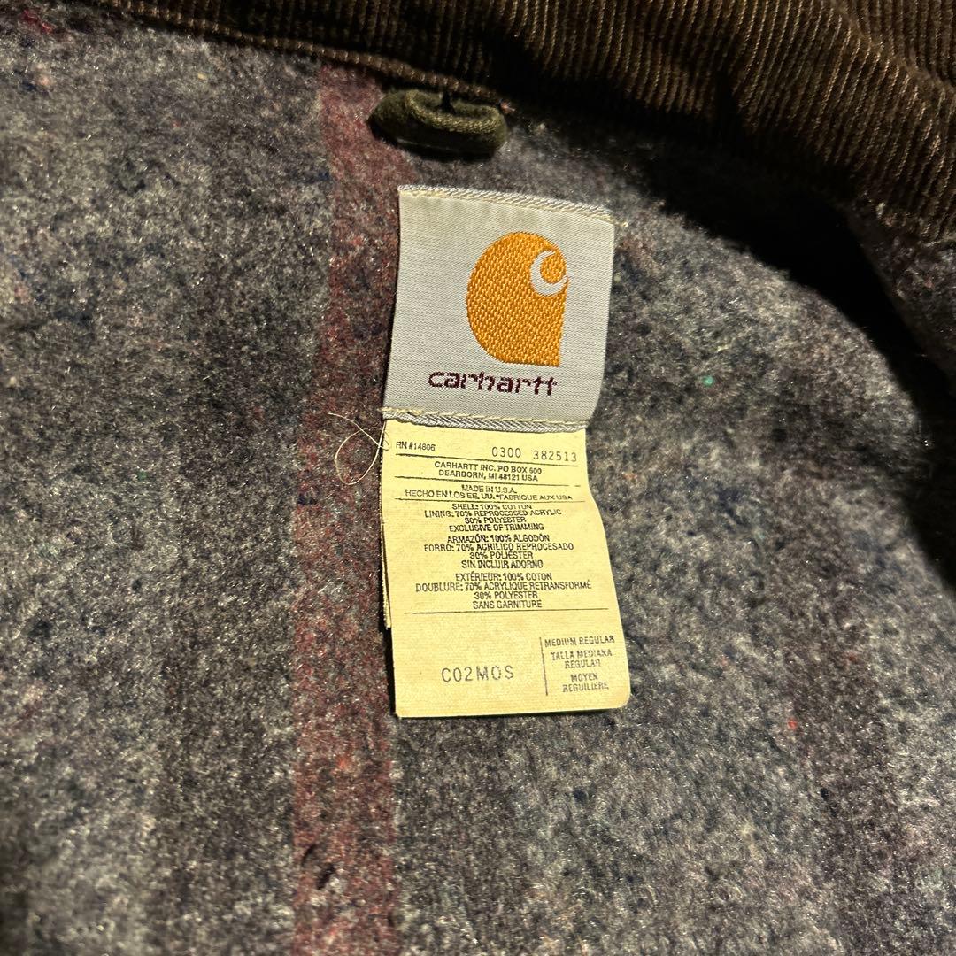 Carhartt 希少 ミシガンチョアコート MOS ミディアム