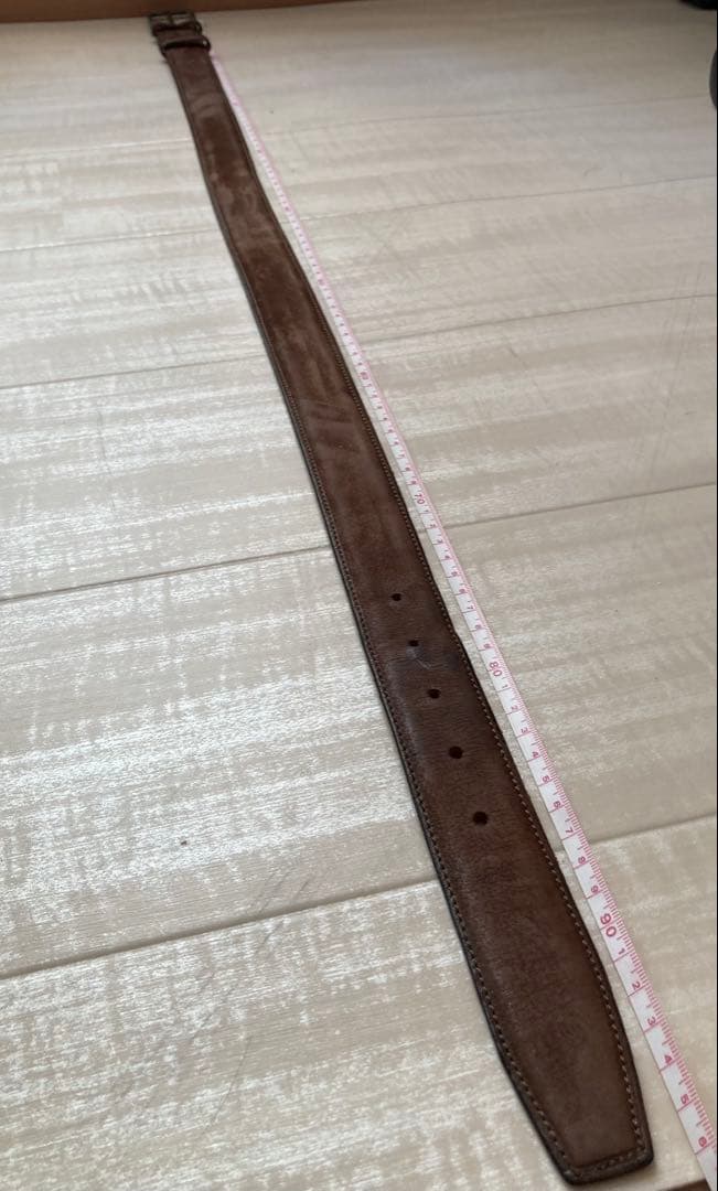 【良品】Felisi スウェード レザー【44-80】イタリア製　ブラウン　茶