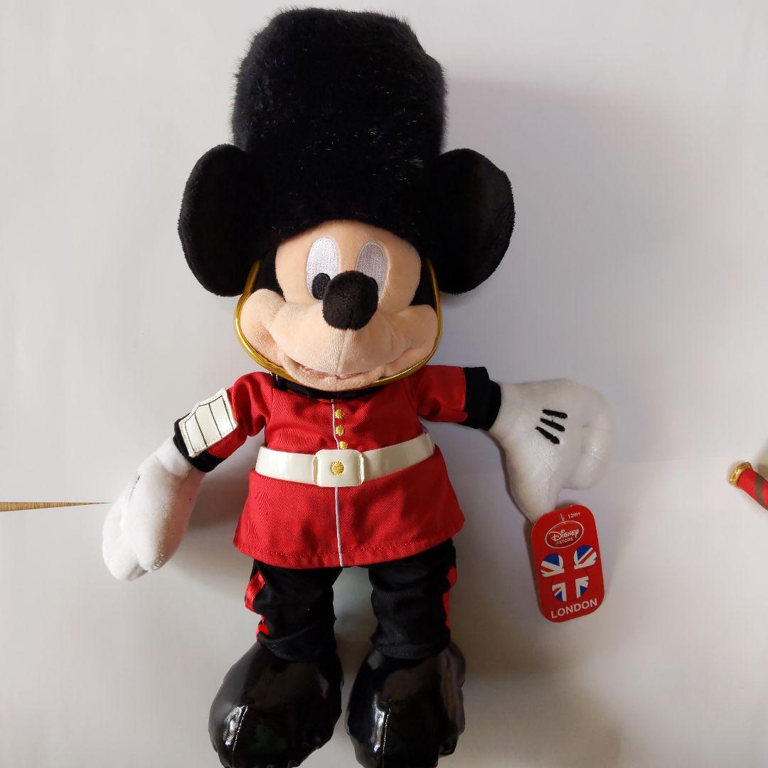 イギリス　ミッキー・ミニー ぬいぐるみ3体セット