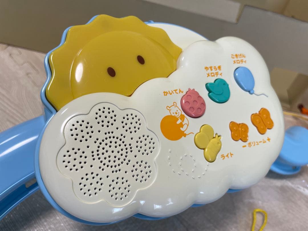 【完品】くまのプーさん　えらべる回転6WAY ジムにへんしんメリー