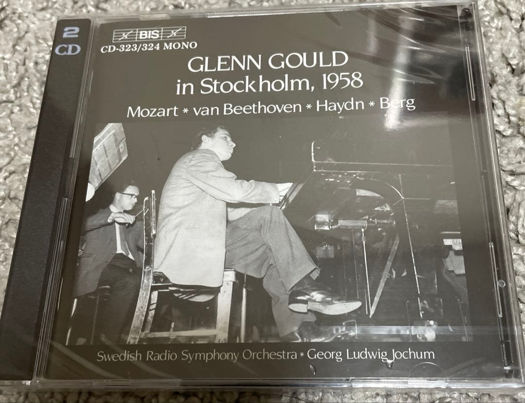 クラシック GLENN GOULD in Stockholm, 1958