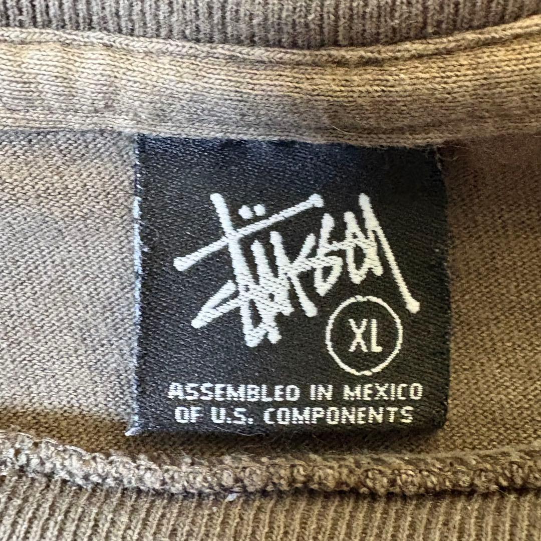 希少 00s STUSSY ローマ法王プリント Tシャツ サイズ XL 古着