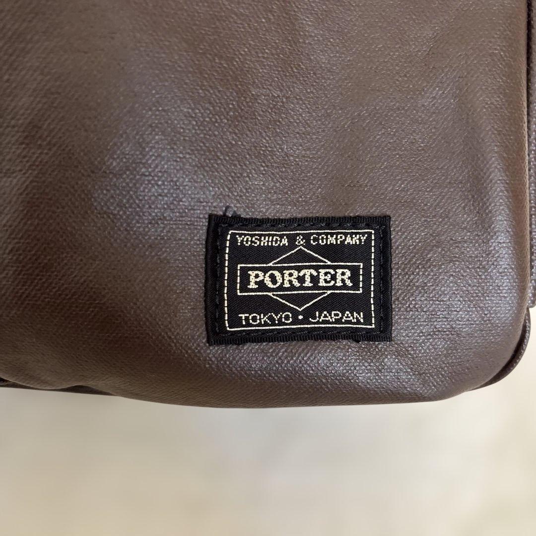 【美品】PORTER フリースタイル ボストンバッグ ブラウン 茶　大容量