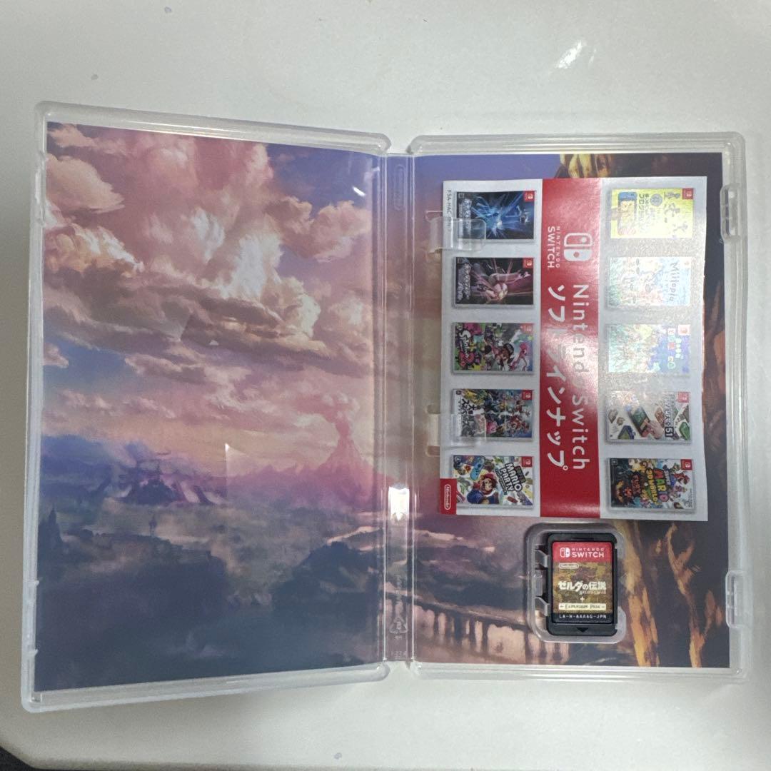 ゼルダの伝説 ブレスオブザワイルド+エキスパンションパス　美品
