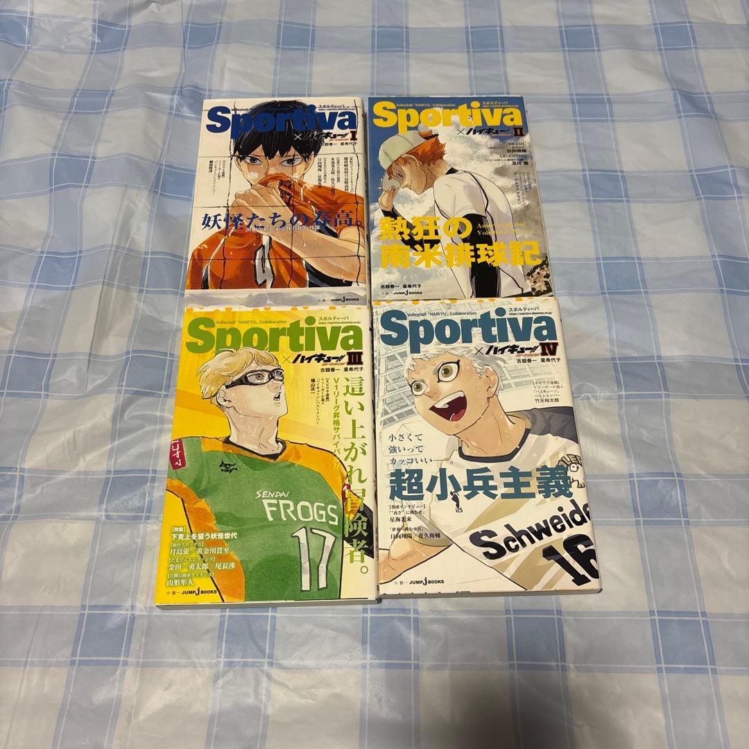 ハイキュー　ショーセツバン　スポルティバ　sportiva 小説　全巻