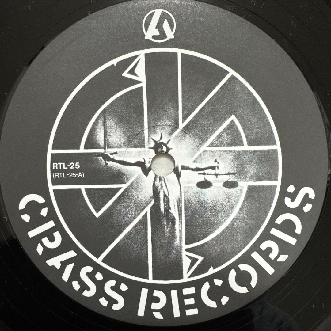 【希少美品】CRASS PENIS ENVY LP + ポスター