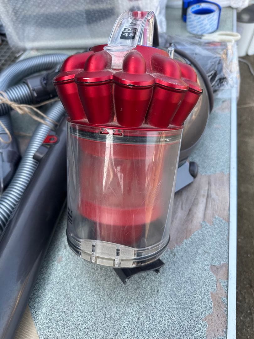 Dyson DC48 掃除機本体 グレー/レッド