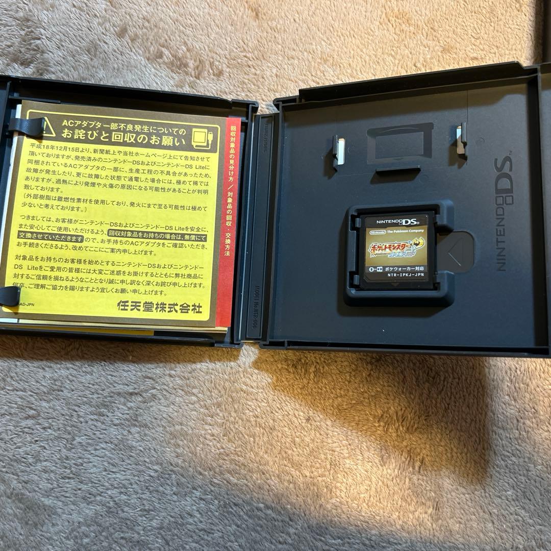 ポケットモンスター ハートゴールド ニンテンドーDS ポケウォーカー付き
