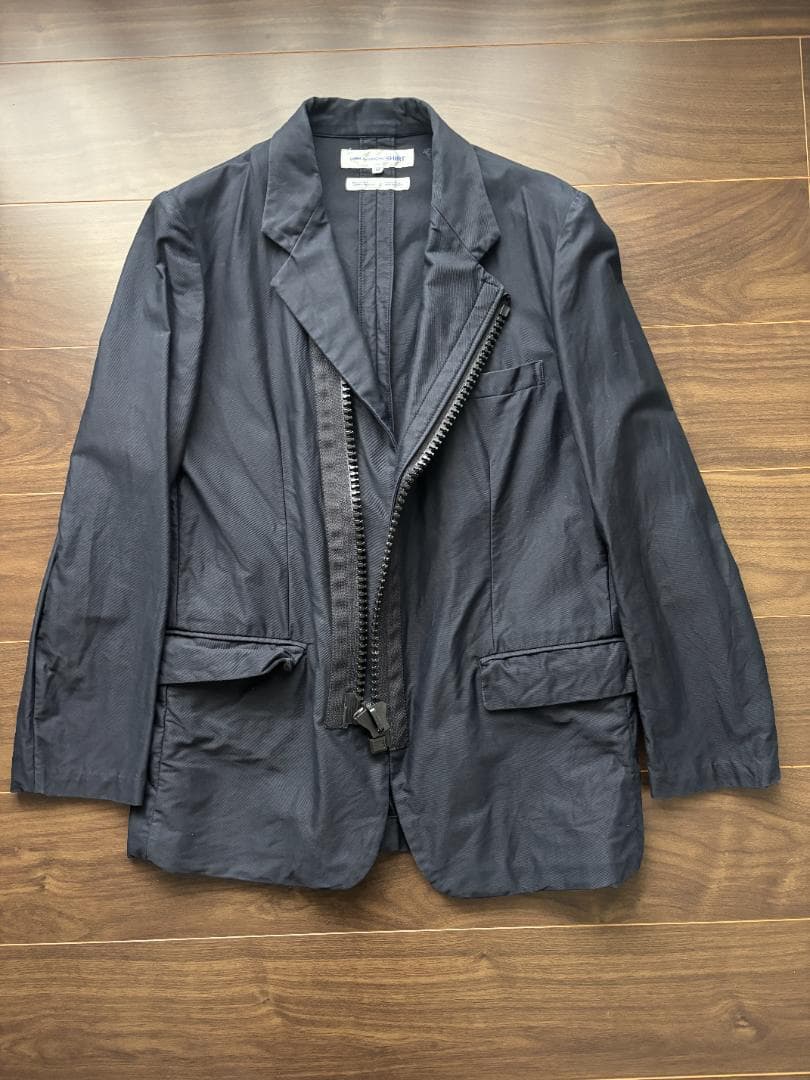 週末値下COMME des GARCONS SHIRT デカジップジャケット M