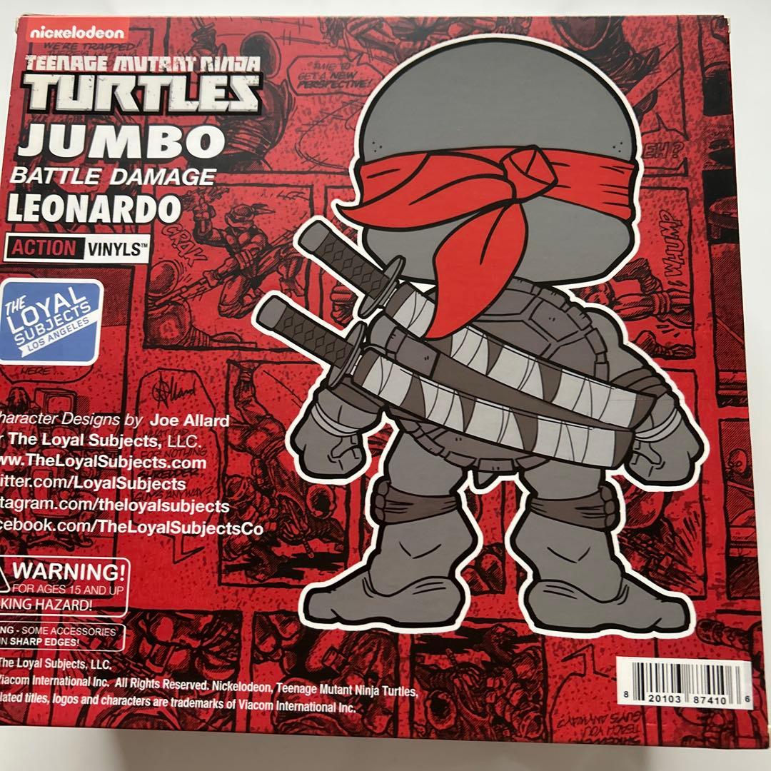 サンディエゴコミコン限定ニンジャタートルズ レオナルド ジャイアントフィギュア