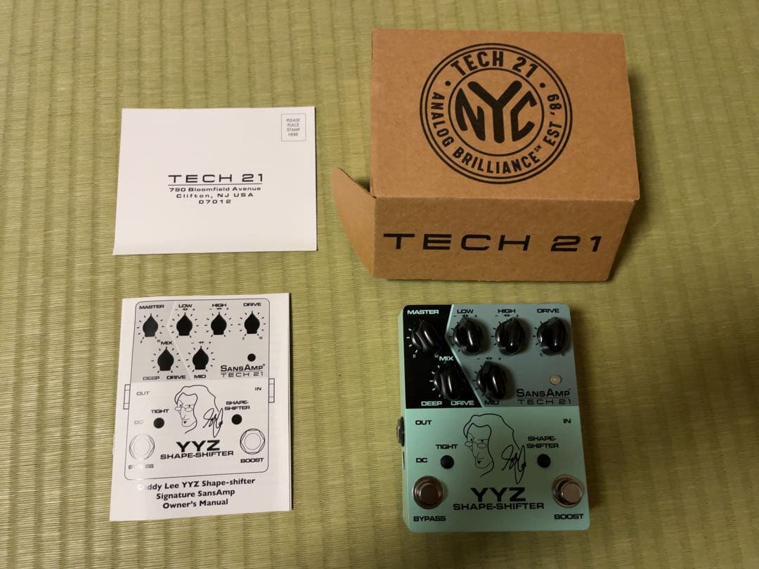 TECH 21 YYZ SHAPE-SHIFTER ベースエフェクター