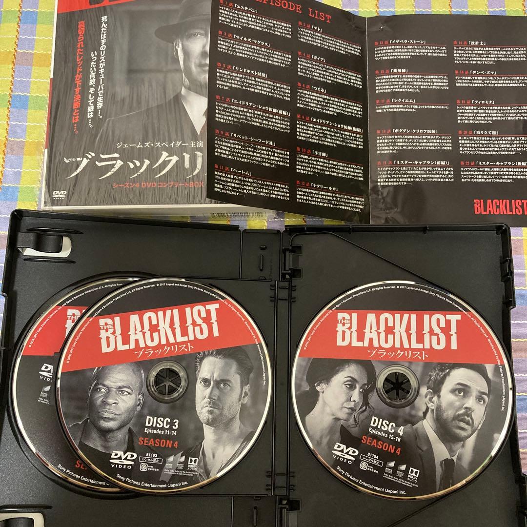 ブラックリスト DVD コンプリートボックス　シーズン１〜６　まとめ売り