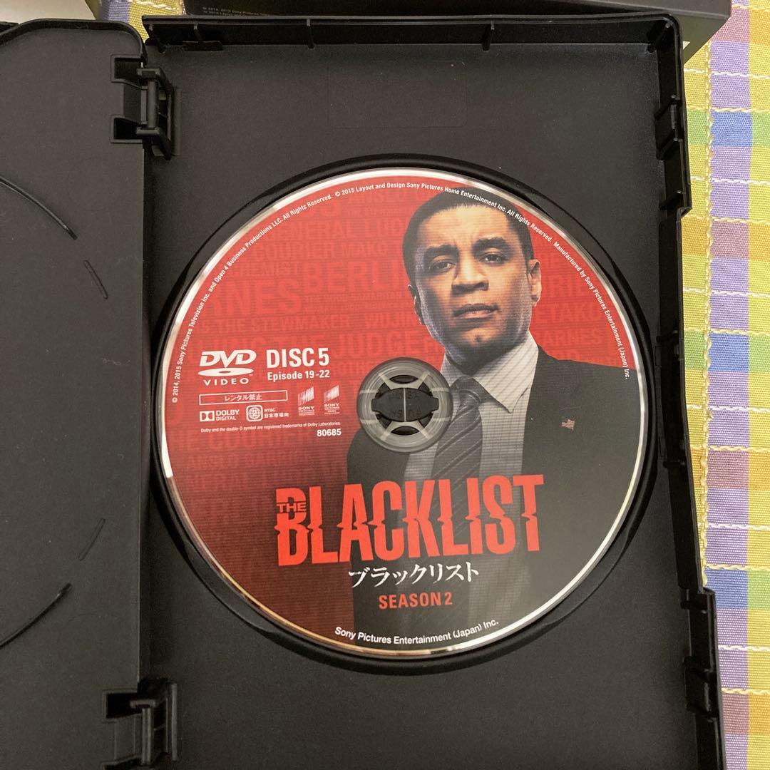ブラックリスト DVD コンプリートボックス　シーズン１〜６　まとめ売り