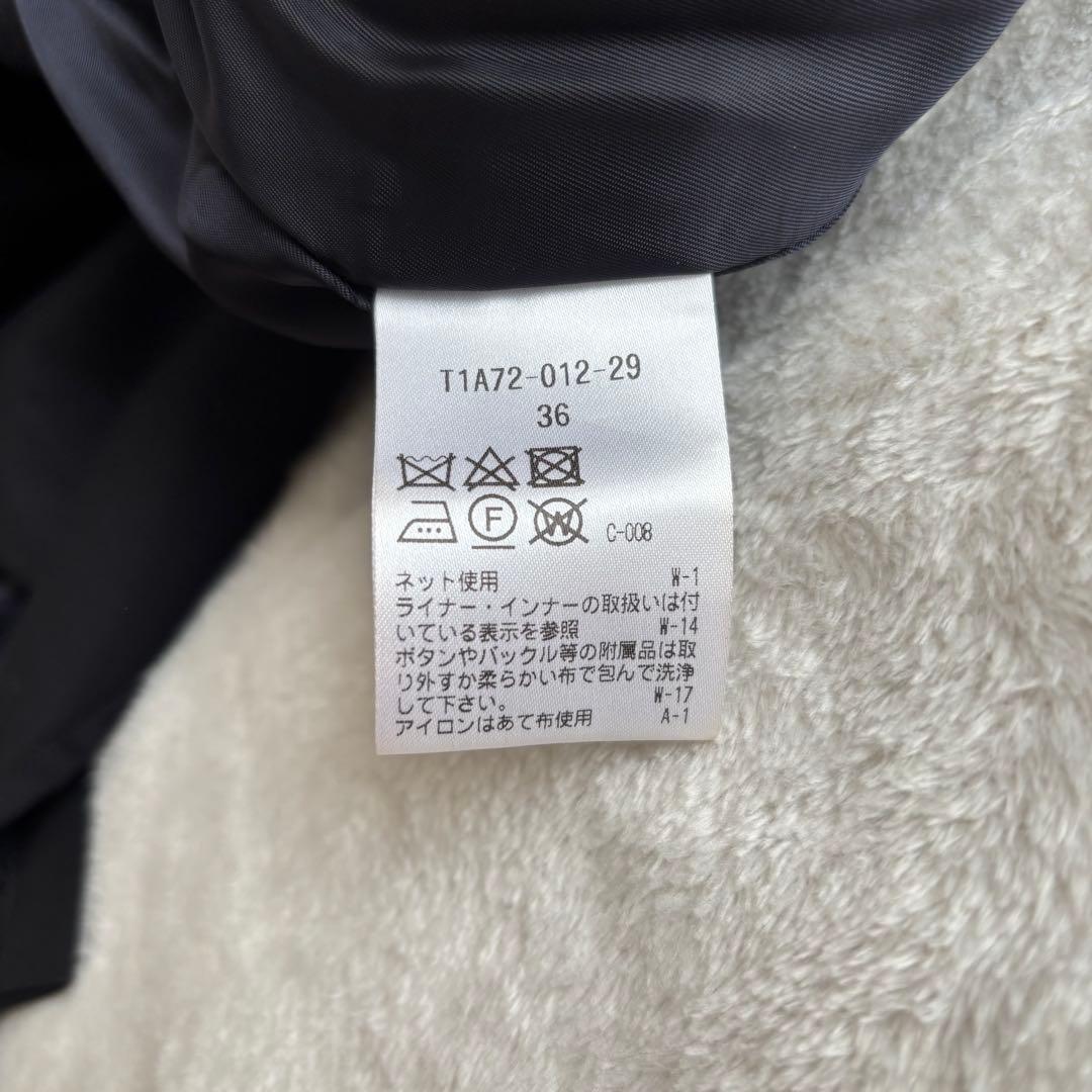 ✨️美品✨️ SANYO 100年コート トレンチコート ブラック ライナー S